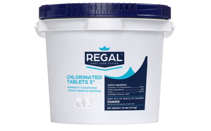 3" Chlorine Tabs - 25 LB Bucket